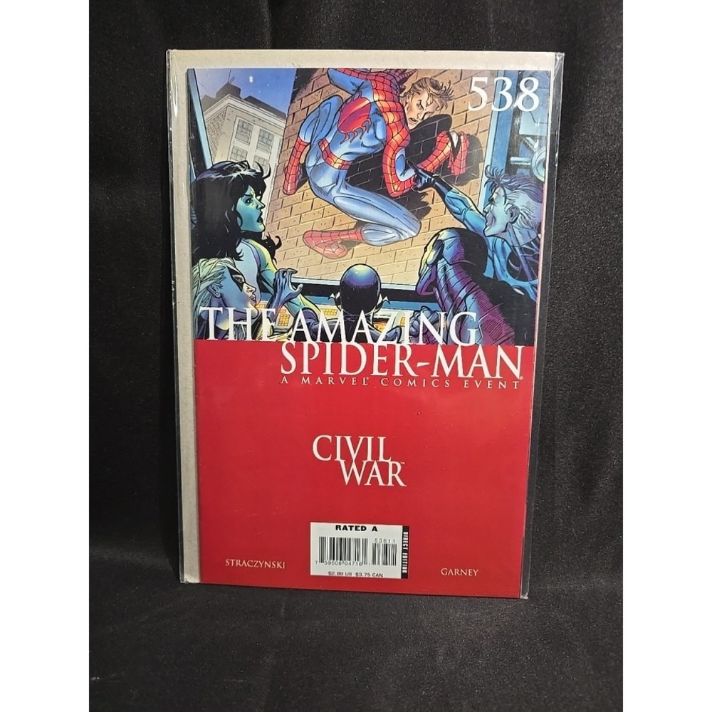 2007 The Amazing Spider-Man #538 Civil War Marvel Comics - Comic Book
